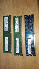 Crucial/Hynix 6GB total, 3X 2GB DDR2 2RX8 PC2-6400U-666Mhz 240pin DIMM RAM picture
