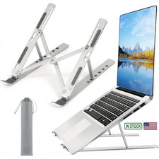 Adjustable Laptop Stand Portable Aluminum Notebook Tablet Holder Foldable Riser picture