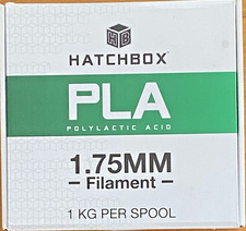 Hatchbox PLA 1.75mm 3D Printer Filament Cool Gray 1 kg Spool 3D PLA-1KG1.75CG6C picture