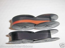 2 Pk Black and Red Smith Corona Silent Super  (2 Ribbon Combo Pk) picture