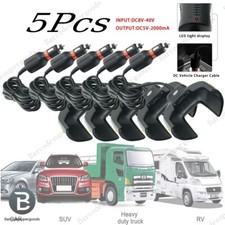 5Pcs DC Vehicle Auto Charger Cable for  Zebra TC70 TC75 TC77 picture