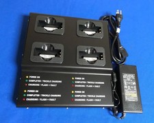 4 Bank Pro Metal Liion Battery Charger(UL/CE)w/B-Cup F SYMBOL DS3478#21-62606-01 picture