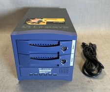 Linksys Etherfast EFG80 80GB NAS w/ Drives - Powers on, Unable to connect -READ picture