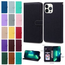 Flip Candy Leather Card Wallet Cover Case For S26 S25 FE S23 S24 Ultra Plus picture