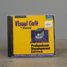 Rare NOS Symantec Visual Cafe For Java Database Development Edition New Sealed picture