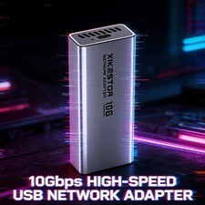 XikeStor USB 10G RJ45 Ethernet Adapter RTL8159 Apple macbook picture
