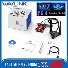 WAVLINK PCIe WiFi Card WiFi 6E 7 Intel AX210 BE200 Network Card BT5.3/4 Tri-Band picture
