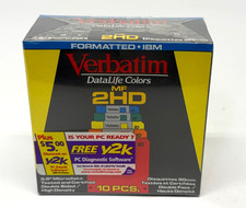 Vintage Verbatim DataLife Colors 3.5