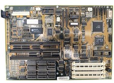 Untested ECS 286A REV 2.0 AMD N80L286-12/S Retro Motherboard Vintage M1207-12 picture