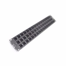 2U Keystone RJ45 Cat5e Feedthru Panel, Loaded with 48 Port FP48-RC5-L-SLIM picture