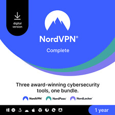 NordVPN Complete — 1-Year VPN & Cybersecurity Software Bundle Subscription picture