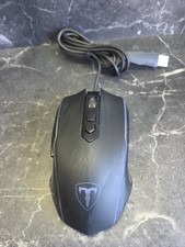 ET Easterntimes Tech Wired Gaming Mouse Model T16 - Black With Green Light. picture