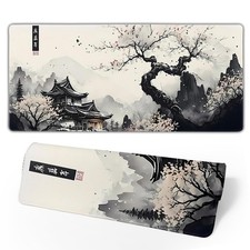 Japanese Mouse Pad, Large Japanese Desk Mat, XL Anime Gaming Keyboard Mat, No... picture