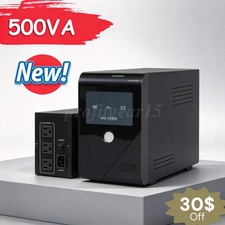 500VA/300W Backup UPS Power Supply with 3 Outlets Ideal for Home and Office Use picture
