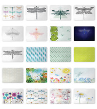 Ambesonne Dragonfly Pattern Mousepad Rectangle Non-Slip Rubber picture