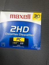 NOS Maxell 2HD MF2HD 1.44 mb 3.5