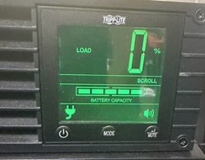Tripp Lite SMART2200RMXL2U 2200VA 1920W 2U UPS LCD Tested No Battery Rack Kit picture