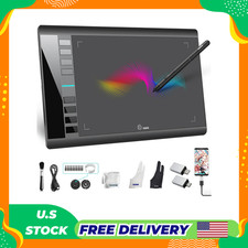 Drawing Tablet Graphics, M708 V2 Upgrade PC&Computer&Android Device,10x6 Inch Ul picture