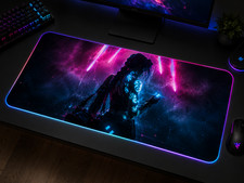 RGB Jinx Arcane Mouse Pad, XXL Gaming Mat, league of legends, Arcane vi ekko picture