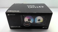 New Corsair iCUE H100i Elite LCD Super Chilled 240m RGB CPU Cooler CW-9060061-WW picture