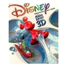 Disney's Magic Artist 3D PC Mac CD-ROM Game 2000 Windows Software picture