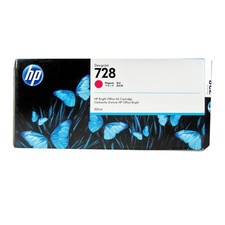 Genuine HP 728 Magenta 300ml Ink Cartridge HP DesignJet T730 T830 picture