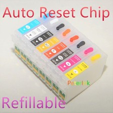 Empty Refillable Ink Cartridge Surecolor SC P400 T324 324 DTF Printing ARC chip picture