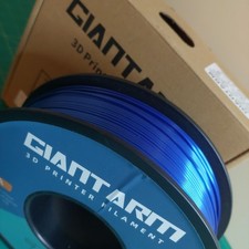 GIANTARM Silk PLA Filament Silky Royal Blue, 1.75mm, 1kg Spool, NEW NIB picture