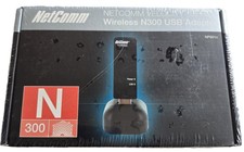 NetComm NP901n Velocity Wireless N300 USB Adapter 300Mbps WiFi 802.11n New picture