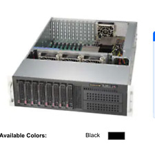 11 PCI-e Full Height Slot  Supermicro 3U 8 Bay E-ATX ATX Chassis Server CSE-835 picture