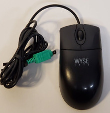 Wyse Dell 770510-21L PS-2 Scroll Wired BLACK Optical Mouse MO42KOP PS/2 picture