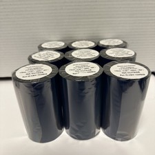 9 Pcs Wax Resin Enhanced Thermal Transfer Ribbon Zebra P4.33