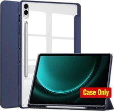 Clear Back Shell Case with S Pen Holder for Samsung Galaxy Tab S10 Lite 10.9 inc picture