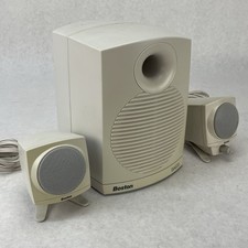 Boston Acoustics BA635 2.1 Speaker Tested No Power Cord picture