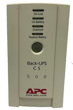 APC Back-UPS CS 500 BK500 UPS Battery Backup 6 Outlet No Battery QTY  picture