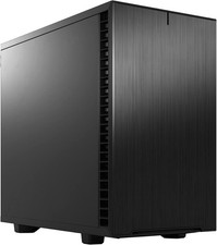 Fractal Design Define 7 Compact Brushed Aluminum Solid Computer Case, Black... picture
