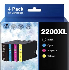 4 Pack PGI-2200 XL PGI2200XL Ink Cartridge for Canon MAXIFY MB5020 MB5320 iB4020 picture