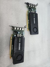 LOT OF 2 Nvidia Quadro K1200 Graphics Card Unknown Memory UNTESTED  c picture