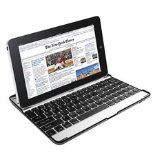 Ultra-thin Aluminum Wireless Keyboard Case Cover For ipad 2/3/4 US Seller picture