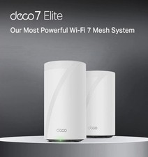 TP-LINK Deco 7 Elite (Deco BE95) Wi-Fi 7 Quad-Band Mesh System 2-Pack picture