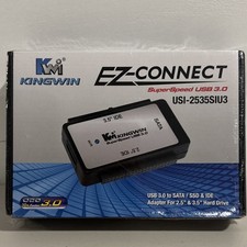 Kingwin USB 3.0 to SATA IDE Adapter Data Recovery 2.5 3.5 HDD SSD NEW picture