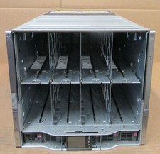 HP Blade System BL C7000 G3 GEN3 Platinum Chassis 6x 2450W 10x Fans 2xOA BLC7000 picture