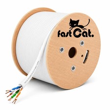 fast Cat. Cat6 Direct Burial Outdoor Rated CMX Cable,Waterproof, 23AWG Solid Bar picture