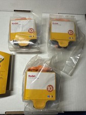 3 GENUINE Kodak 10c Color Ink Cartridge 10 CAT 8946501 Unused Easyshare ESP NEW picture