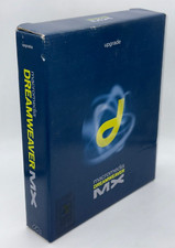 Macromedia DREAMWEAVER MX upgrade - PC CD, 2002 - EMPTY BIG BOX - MACROMEDIA picture