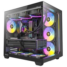 Antec C5 ARGB Mid Tower PC Case with 7 RGB Fans and Tempered Glass Panels picture