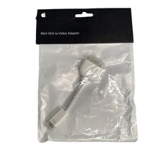 Apple  OEM Mini-VGA Plug Video Adapter. New in packaging M9109G/A picture