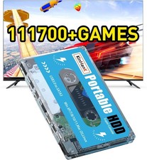 500G Portable External Game Hard Drive Disk, Built-In 111000+ Games, .. picture