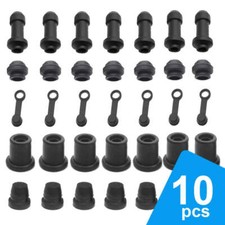 10pcs Brake Upper Lower Pump Caliper Shock Absorber Sleeve Dust Cover Rubber Dis picture