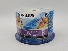 Philips DVD-R Recordable Media Pack - 4.7 GB 120 Min 16X Speed - 50 Blank Discs picture